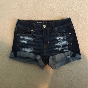 American Eagle Hi-Rise Shorts, size 4 gently worn